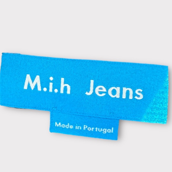 M.i.h. Jeans Women cover up long dress Shirt XS Stripe Black & Gold Pre-owned - Picture 7 of 10